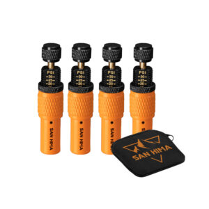 Set 4 Desinfladores Automáticos 10–30 PSI para Neumáticos SAN HIMA